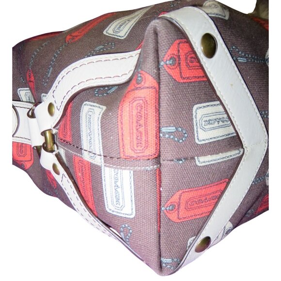 Coach 2006 Limited Edition Hangtag Carly XL Hobo Cursive Creed & Brass hardware - Picture 10 of 16